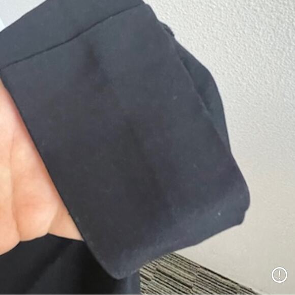Ann Taylor Black Career Work Pants Hemmed 6 - Picture 6 of 9